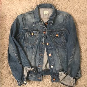 J.Crew classic denim jacket